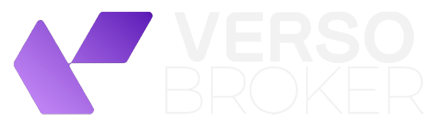 Verso Broker - Logotipo da corretora digital